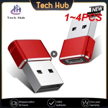 USB 2.0 Male To Type-C Female Adapter