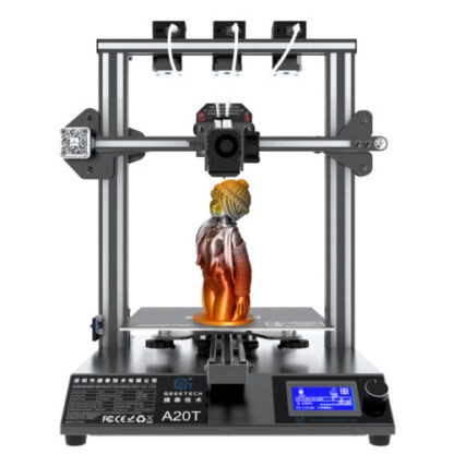 GEEETECH?A20T Mix-color 3-in-1 out ?3D Printer 3 Extruders Accurate Printing US