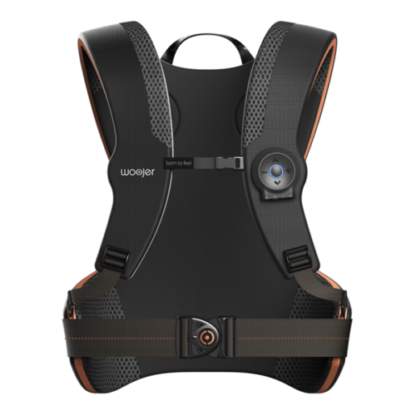 Woojer Vest Edge Hi-FI Haptic Vest Games Music Movies VR WJRVE101 - Black