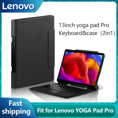 "13-Inch Lenovo Yoga Pad Pro Tablet Case with Wireless Bluetooth Keyboard Set"