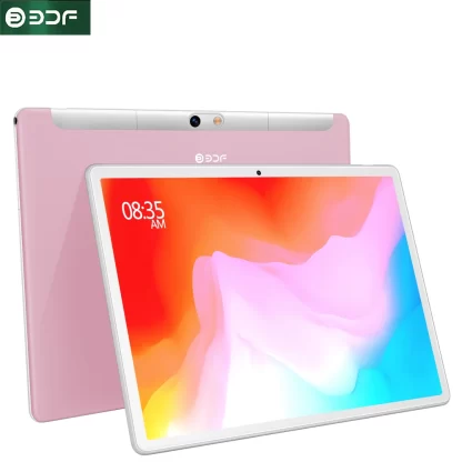 BDF 10.1” Tablet PC Android 11 Support 4G/3G Mobile Phone Call Dual SIM Card Tablets 4GB+64GB Bluetooth Wi-Fi Tablet Android Pc