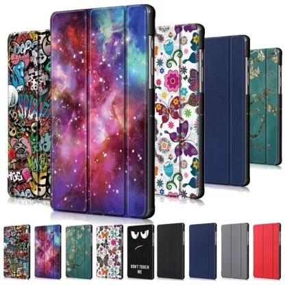 "2021 Huawei MatePad 11 PU Leather Slim Tablet Cover - Also Compatible with 2022/2023 Models and MatePad SE 10.4- Fits Perfectly for DBY-W09, AGS5-L09 and BAH3-L09"