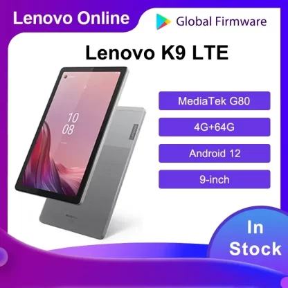 Global firmware Lenovo Pad K9 Tablet 9-inch Portable Tablet 4G+64G Android 12 Tablet Tab M9 9-inch Arctic Grey LTE 4GB 64GB