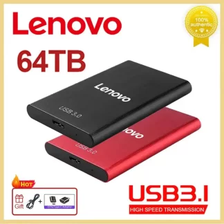 Lenovo Portable Ssd 64tb Usb 3 1 External Hard Drive 16tb 8tb 4tb 2tb Type C.webp