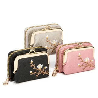 New Small Wallet Female Minority Student Zero Wallet Mini Wholesale Women S Card Bag Large Capacity.webp